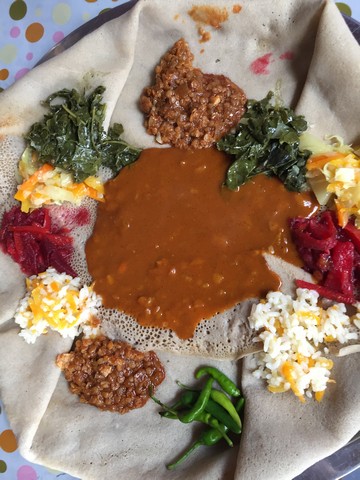 njera ekmeği, etiyopya mutfağı